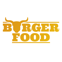 Burger Food logo.